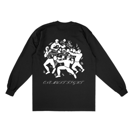 "ONEMUSTFIGHT" Long Sleeve Tee